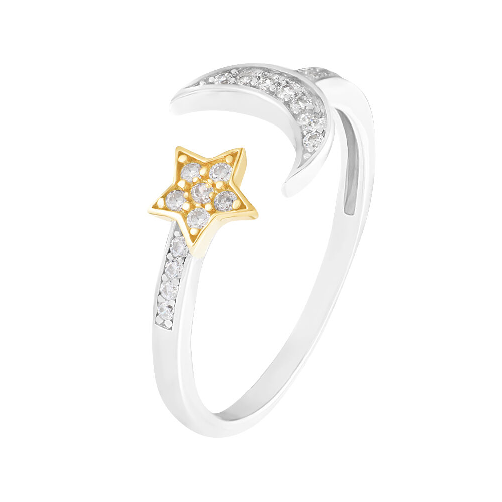 Anello con la luna hotsell