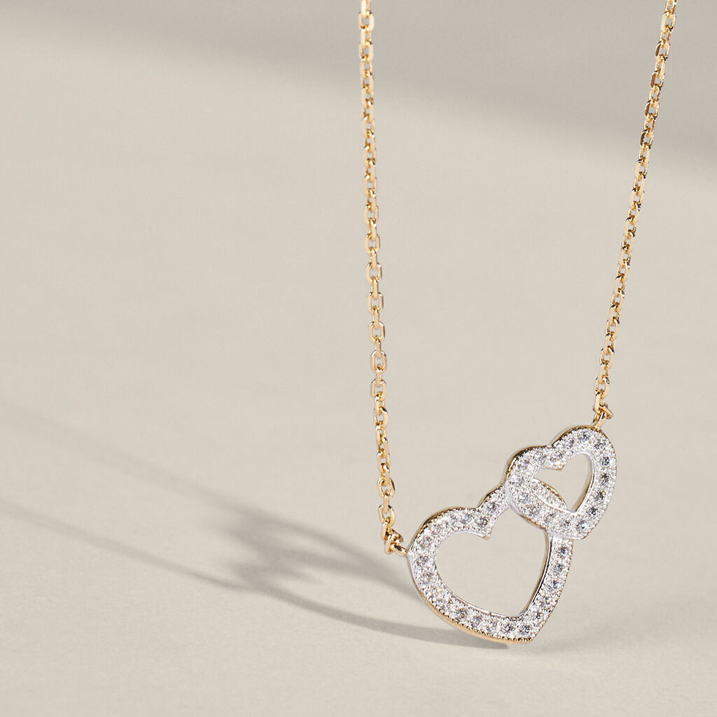 Collana Golden Dream Placcato Oro Giallo Cubic Zirconia