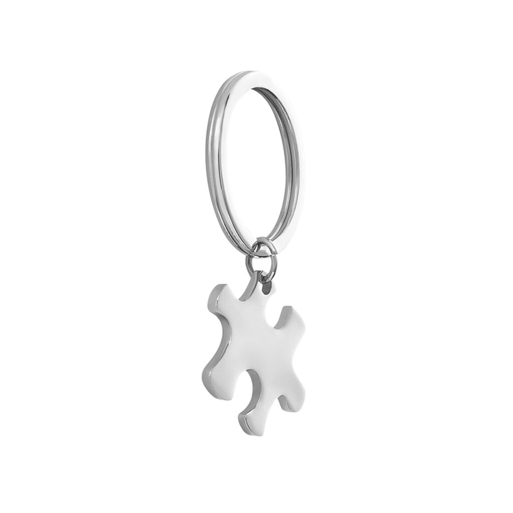 Portachiavi Lady Shine Acciaio - Portachiavi Donna | Stroili