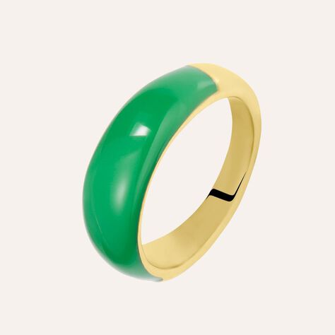 Anello Fascia Lady Sweet Acciaio Dorato - Anelli Colorati Donna | Stroili