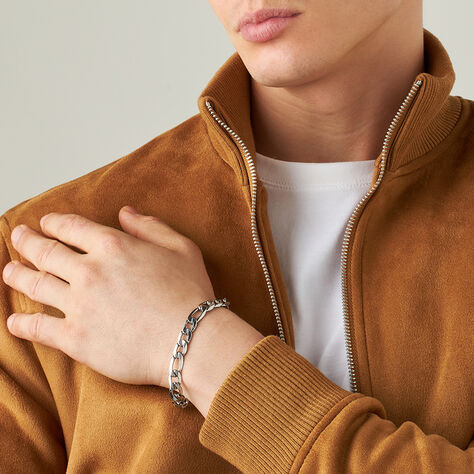 Bracciale Catena Man Code Acciaio - Bracciali Uomo | Stroili
