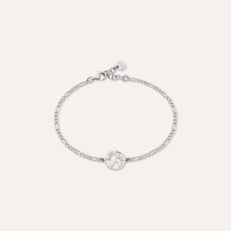 Bracciale Catena Gentleman Argento Rodiato - Bracciali Uomo | Stroili