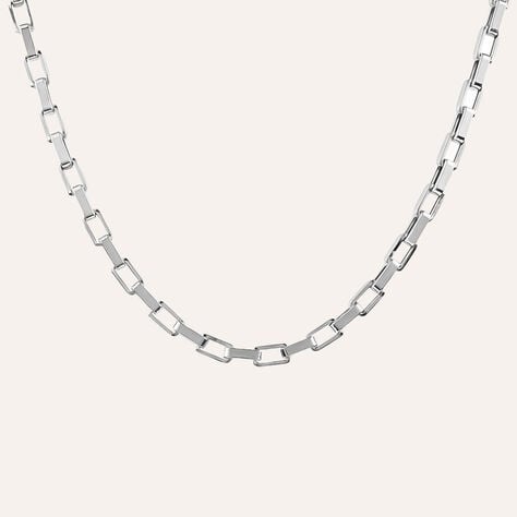 Catena L'homme Or Oro Bianco - Collane Catena Uomo | Stroili