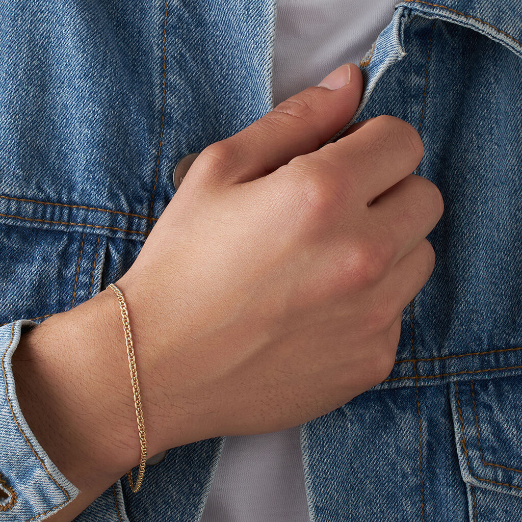 Bracciale Catena L'homme Or Oro Giallo - Bracciali Uomo | Stroili