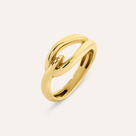 Anello Fantasia Desideria Argento Nobile Dorato - Anelli Donna | Stroili