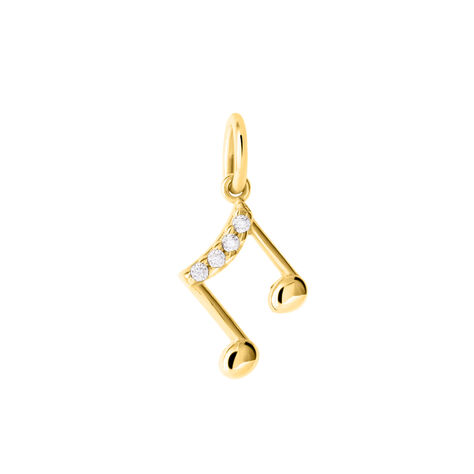 Pendente Poème Oro Giallo Cubic Zirconia - Ciondoli Donna | Stroili