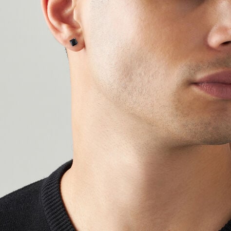 Mono Orecchino Lobo Punto Luce L'homme Or Oro Bianco Spinello - Mono Orecchino Uomo | Stroili