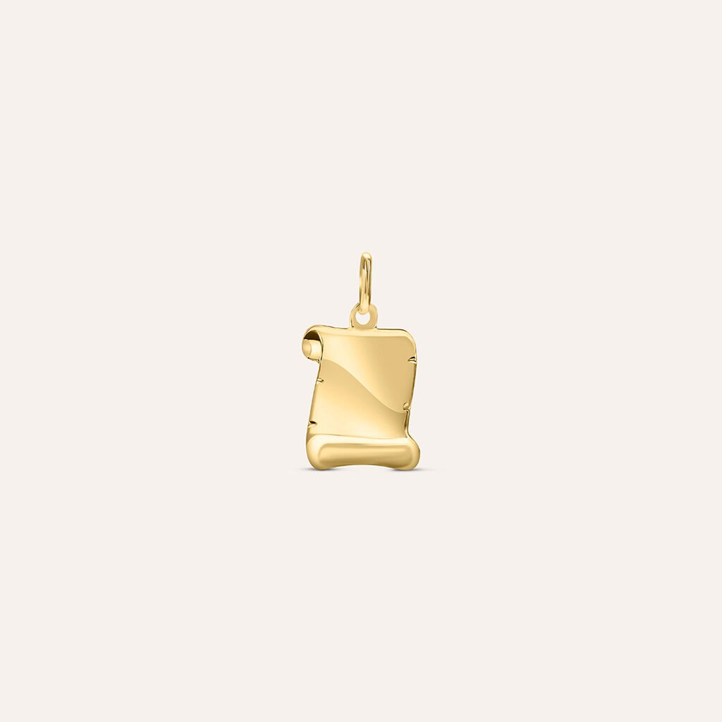 Pendente Holy Oro Giallo - Ciondoli con Incisione Unisex | Stroili