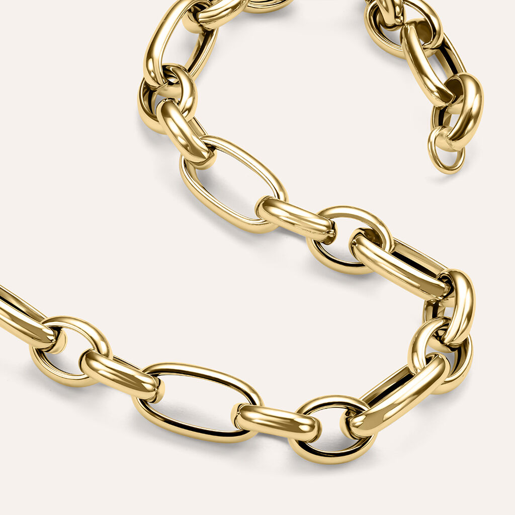 Bracciale Catena Gold Essence Oro Giallo - Bracciali Donna | Stroili
