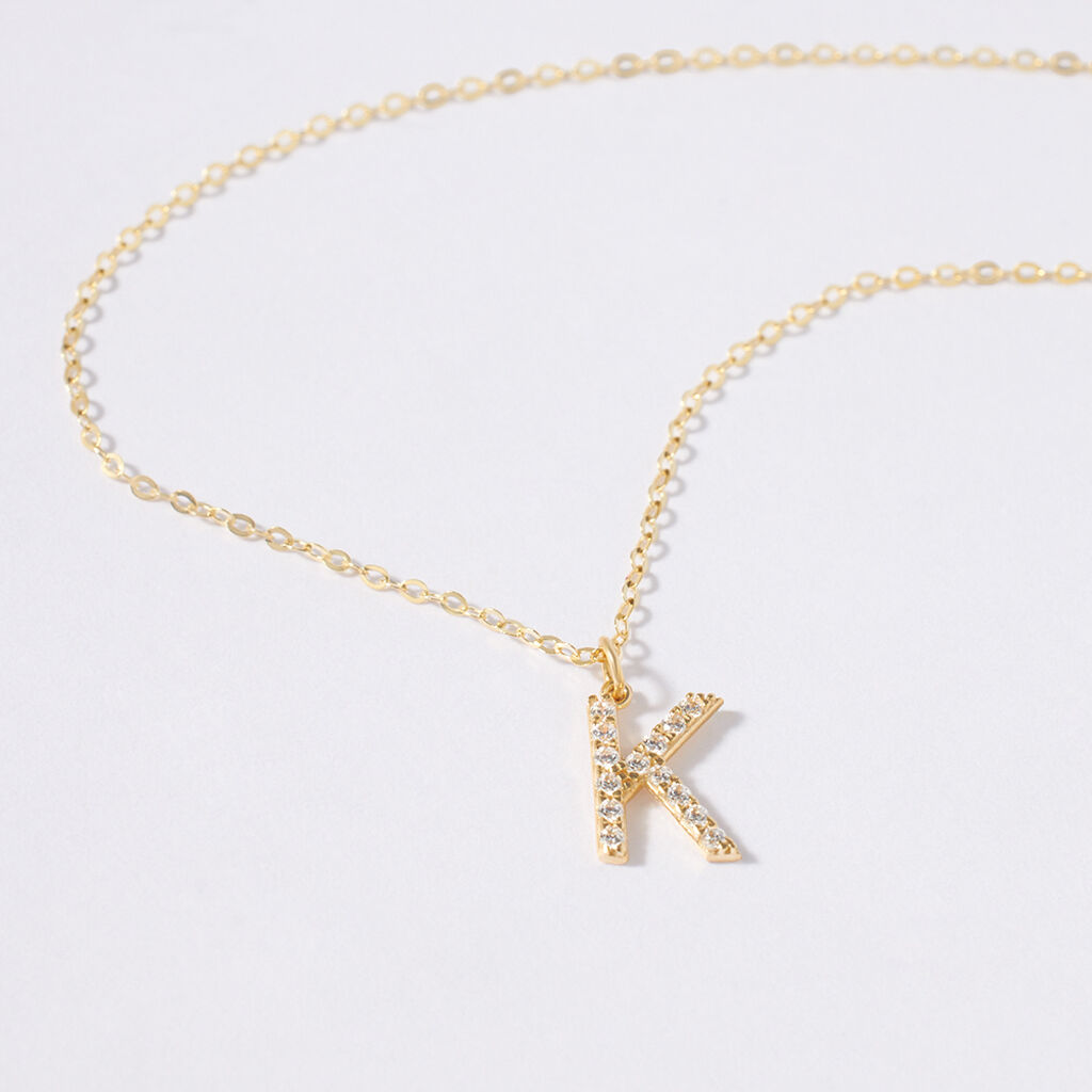 Collana Claire Oro Giallo Cubic Zirconia - Collane Donna | Stroili