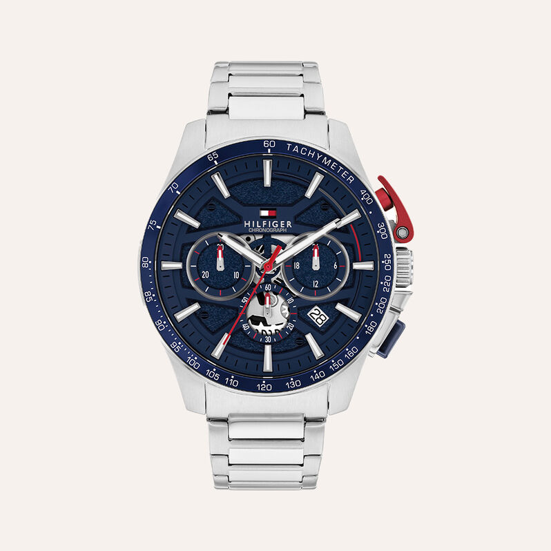 Orologio Al Quarzo Tommy Hilfiger Bank 1792261 - Orologi con Datario Uomo | Stroili