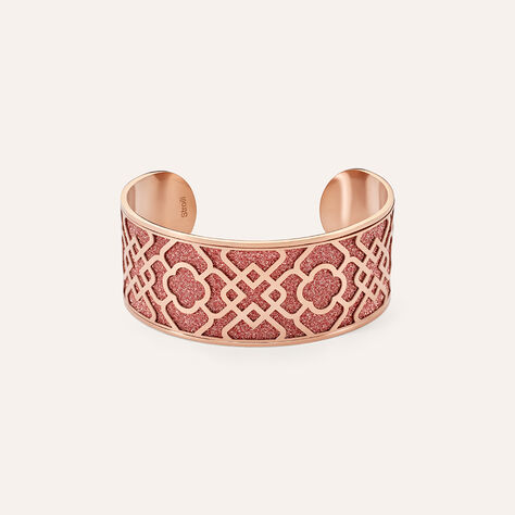 Bangle Lady Shine Acciaio Rosa - Bracciali Rigidi Donna | Stroili