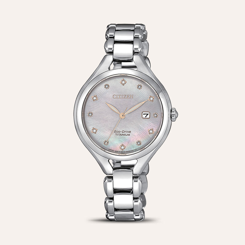 Orologio Eco Drive Citizen Lady Titanio Ew2560-86y - Orologi con Datario Donna | Stroili