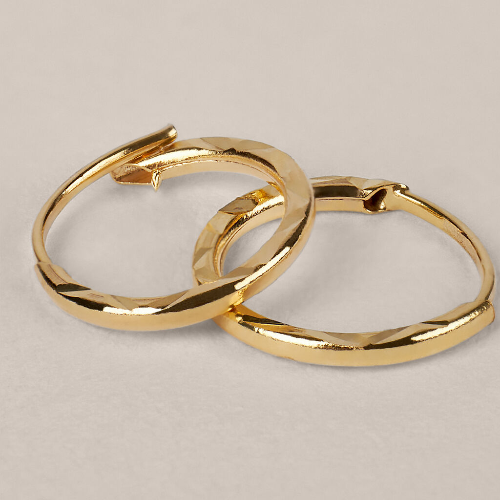 Orecchini A Cerchio Toujours Oro Giallo - Orecchini a Cerchio Donna | Stroili