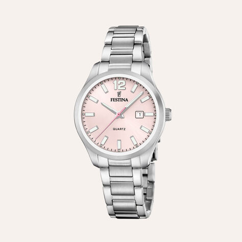 Orologio Al Quarzo Festina Acero Clasico F20737/2 -  Donna | Stroili