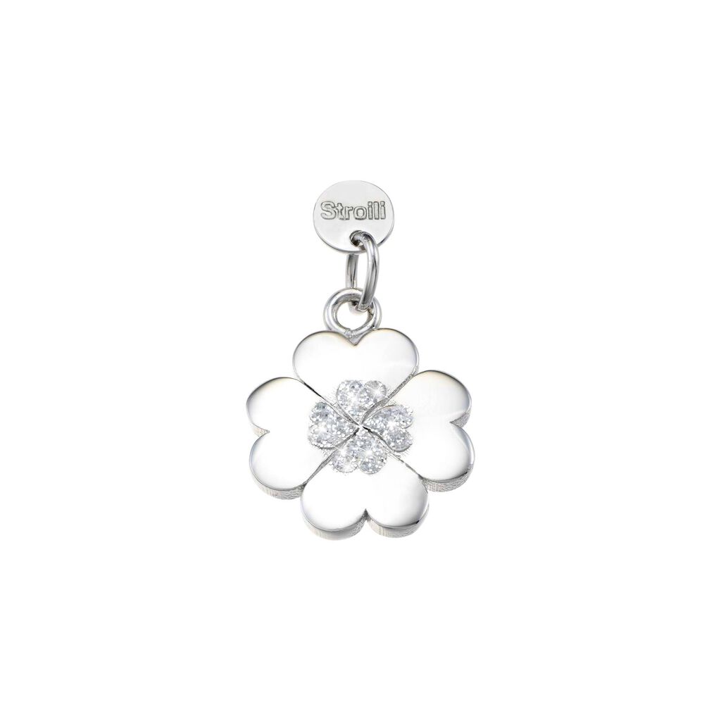 Pendente Love Beats Argento Rodiato