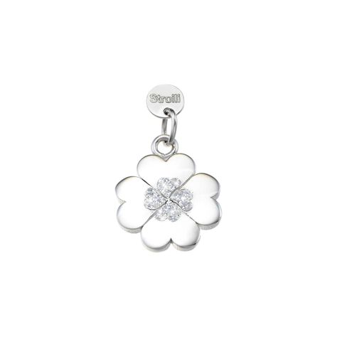 Pendente Love Beats Argento Rodiato - Ciondoli con Incisione Donna | Stroili