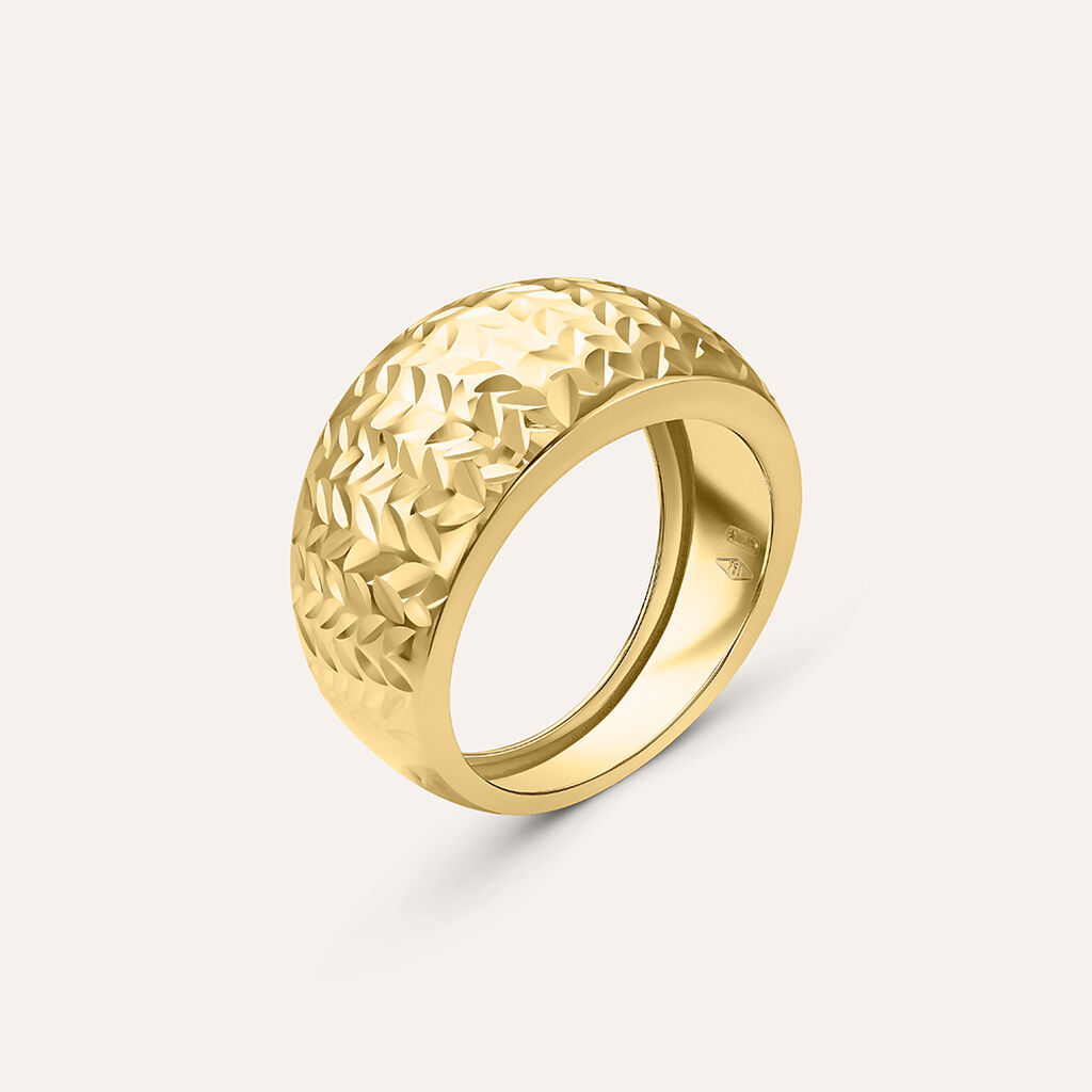 Anello Fascia Golden Lover Oro Giallo - Anelli 18 Carati Donna | Stroili