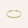 Bracciale Catena Colette Oro Bicolore Giallo / Bianco