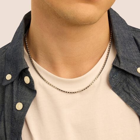 Catena Man Code Acciaio - Collane Catena Uomo | Stroili