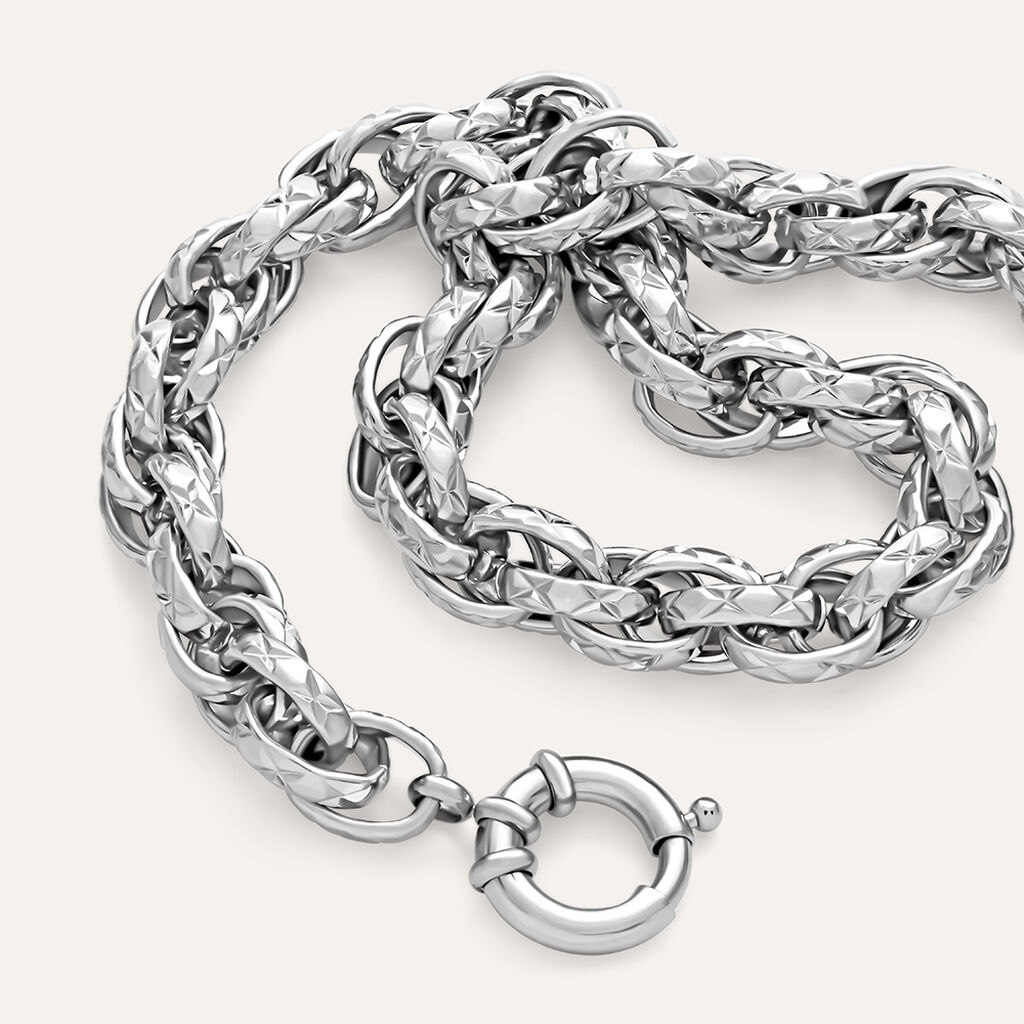 Collana Lady Code Acciaio - Collane Donna | Stroili