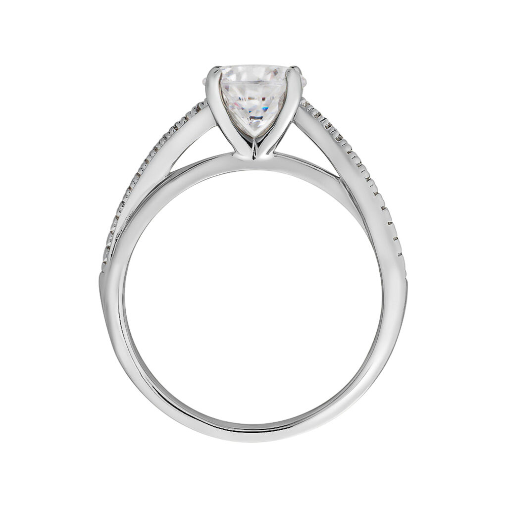 Anello Solitario Silver Elegance Argento Rodiato Cubic Zirconia - Anelli con Pietre Donna | Stroili