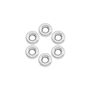 Bead Love Beats Argento Rodiato