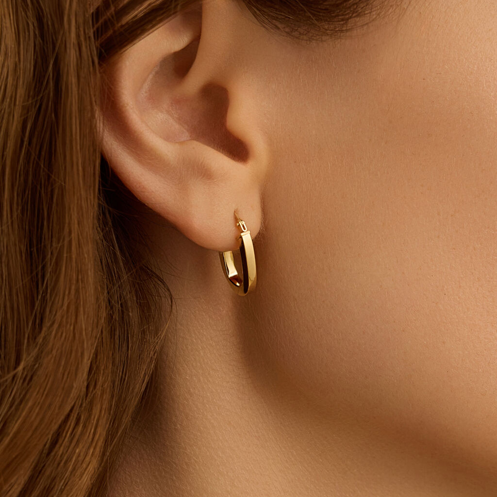 Orecchini A Cerchio Toujours Oro Giallo