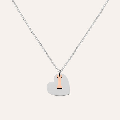 Collana Sunrise Acciaio Bicolore Bianco / Rosa - Collane Donna | Stroili