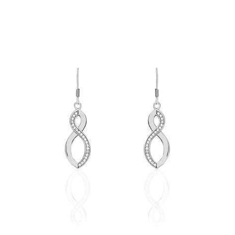 Orecchini Pendenti Silver Shine Argento Rodiato Cubic Zirconia - Orecchini Pendenti Donna | Stroili