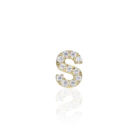 Mono Orecchino Lobo Bon Ton Oro Giallo Cubic Zirconia - Mono Orecchino Donna | Stroili