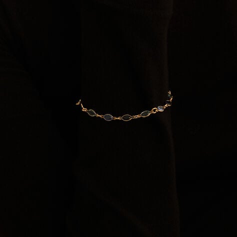 Bracciale Golden Dream Placcato Oro Giallo Cristallo - Bracciali Amicizia Donna | Stroili