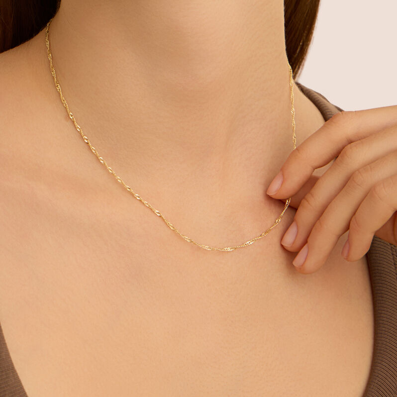 Catenina Poème Oro Giallo - Catenina Donna | Stroili
