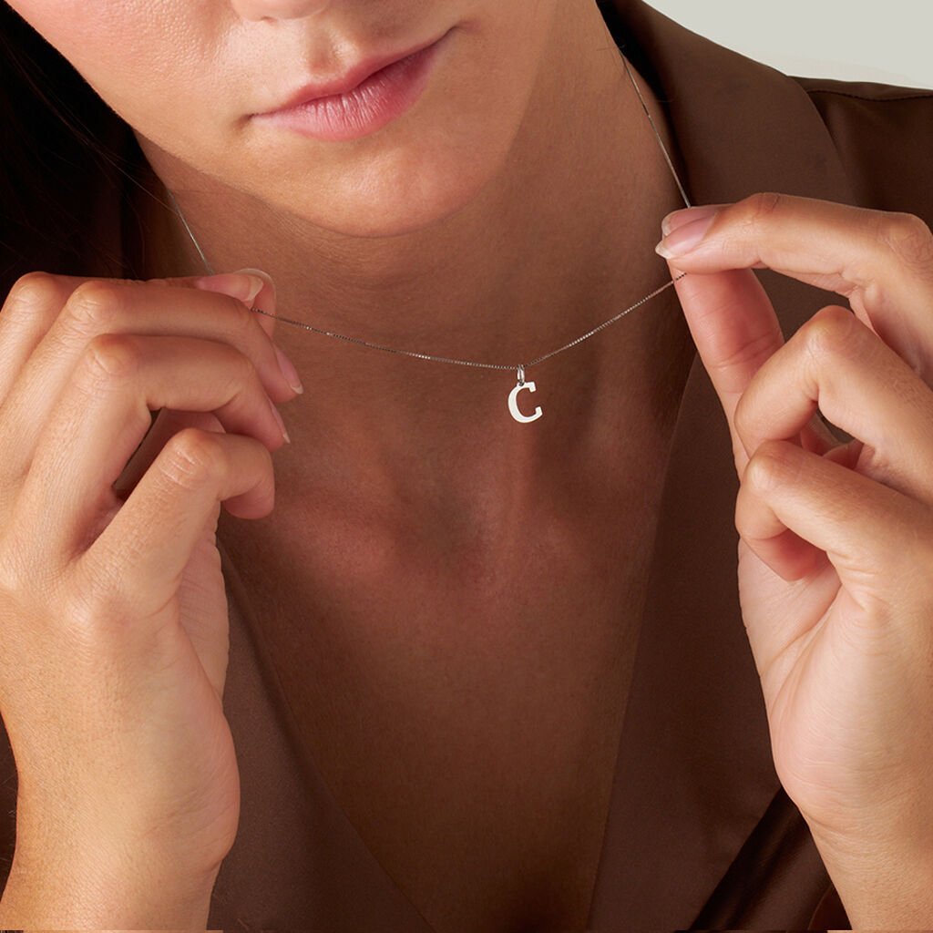 Pendente Poème Oro Bianco - Ciondoli Donna | Stroili