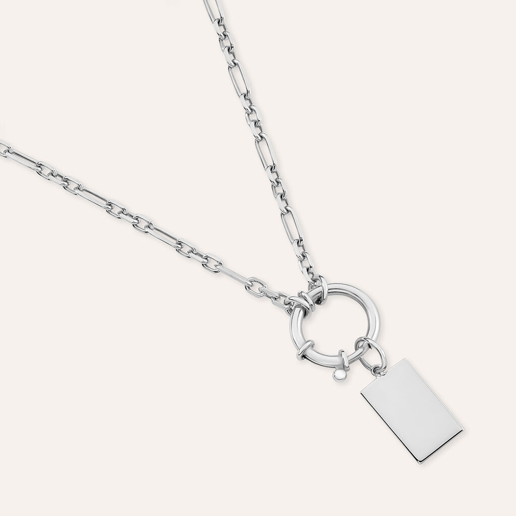 Pendente Love Beats Argento Rodiato