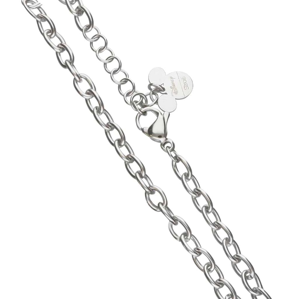 Bracciale Mickey Mouse & Friends Acciaio Cristallo - Bracciali con Incisione Donna | Stroili