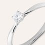 Anello Solitario Firmamenti Oro Bianco Diamante