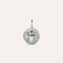 Pendente Love Beats Argento Rodiato Cubic Zirconia
