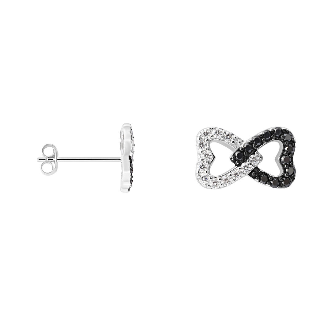 Orecchini Lobo Silver Shine Argento Rodiato Cubic Zirconia - Orecchini a Lobo Donna | Stroili