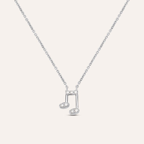 Collana Silver Moments Argento Rodiato Cubic Zirconia - Collane Donna | Stroili