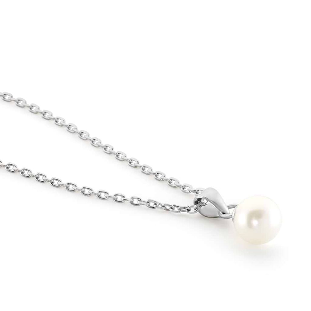 Collana Silver Pearls Argento Rodiato Perla sintentica - Collane Donna | Stroili
