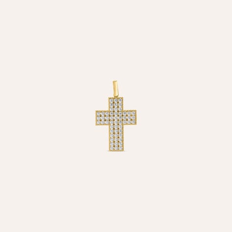 Pendente Holy Oro Giallo Cubic Zirconia - Ciondoli Donna | Stroili