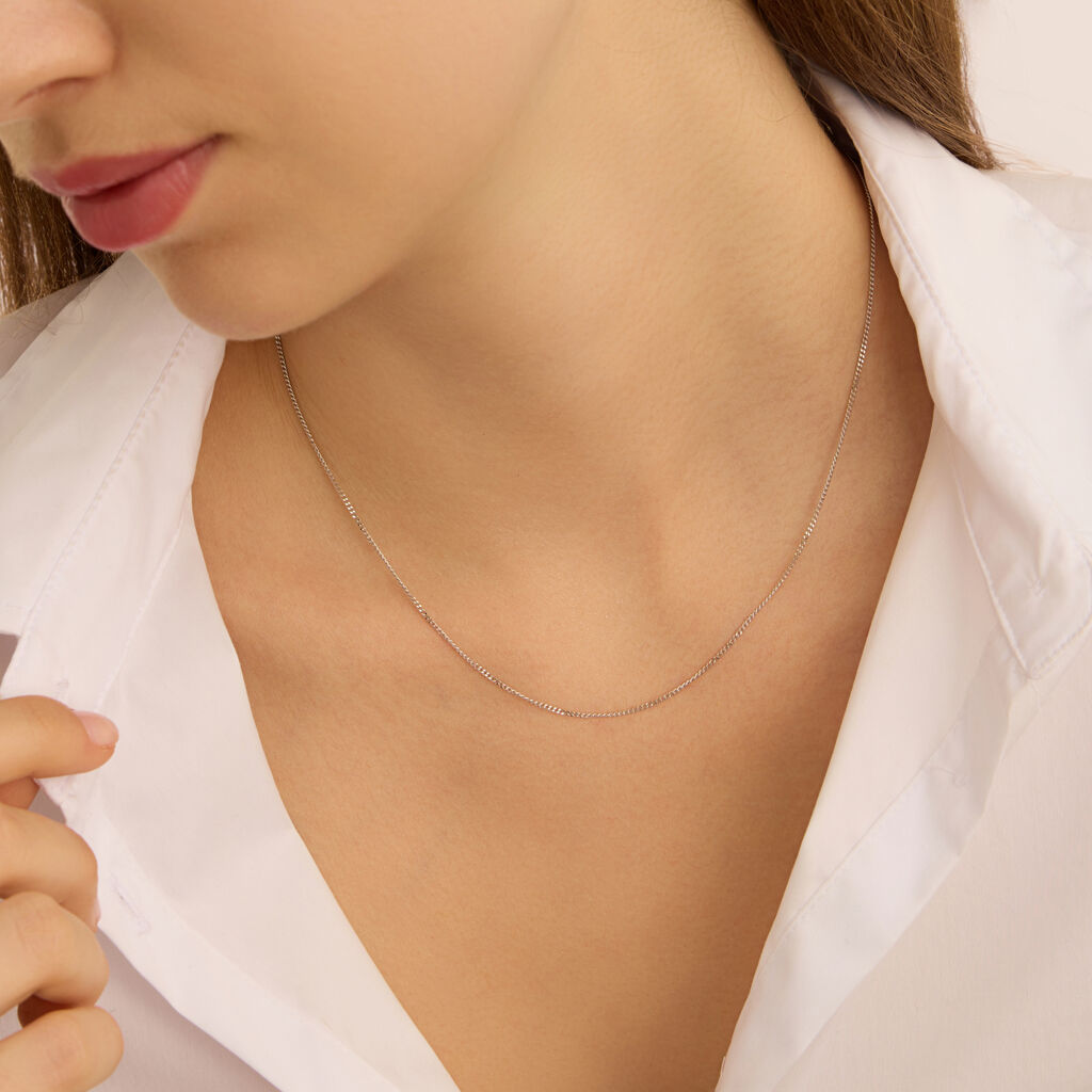 Catenina Poème Oro Bianco - Catenina Donna | Stroili