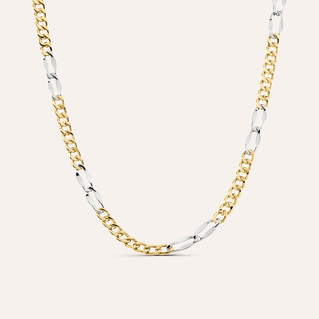 Catena L'homme Or Oro Bicolore - Collane Catena Uomo | Stroili