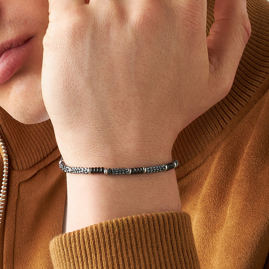 Bracciale Man Code Acciaio - Bracciali Uomo | Stroili