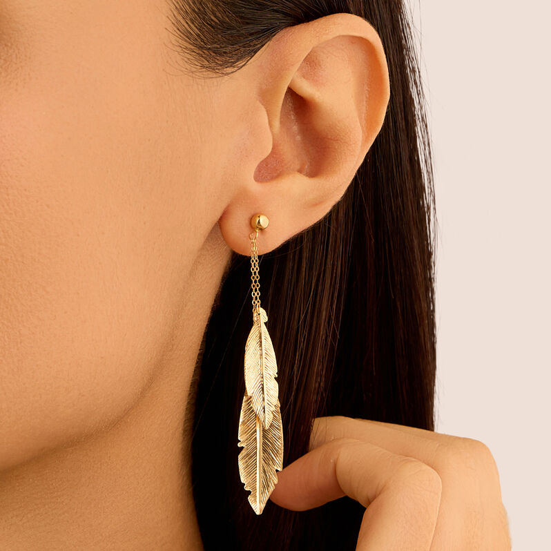 Orecchini Pendenti Beverly Oro Giallo - Orecchini Pendenti Donna | Stroili