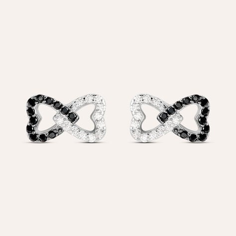 Orecchini Lobo Silver Shine Argento Rodiato Cubic Zirconia - Orecchini a Lobo Donna | Stroili