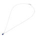 Collana Punto Luce Charlotte Oro Bianco Zaffiro Diamante - Collane Choker Donna | Stroili