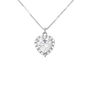 Collana Punto Luce Claire Oro Bianco Cubic Zirconia