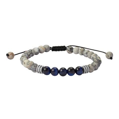 Bracciale Man Code Ottone Nero Diaspro - Bracciali Uomo | Stroili